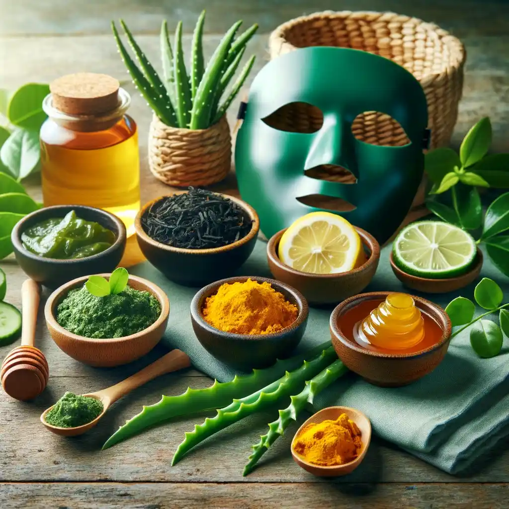ماسک چای سبز