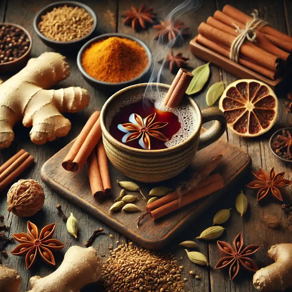 ترکیبات چای ماسالا