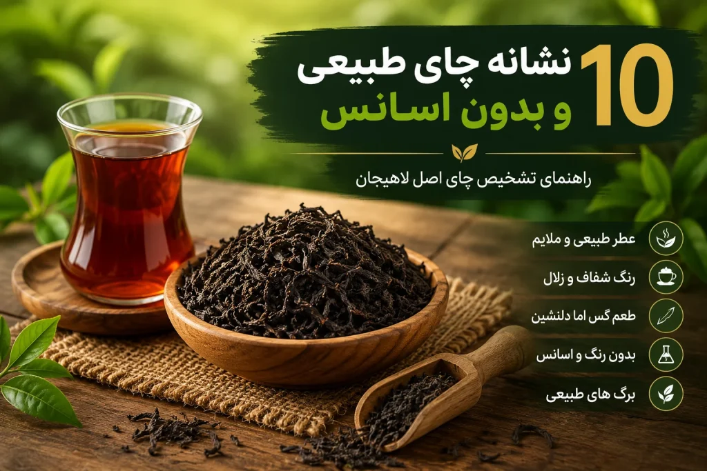 چای طبیعی و بدون اسانس